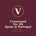 WSET Crossword No. 06 — Spain & Portugal | 21 Clues | Printable PDF + Answer Key
