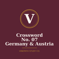 WSET Crossword No. 07 — Germany, Austria & the East | 19 Clues | Printable PDF + Answer Key